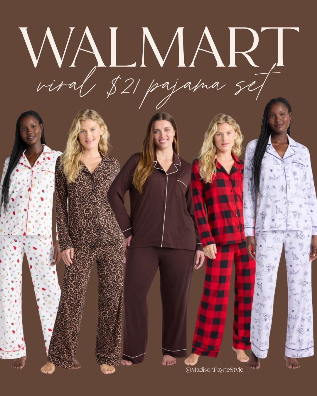 Walmart viral under $21 on set! Feel like the $80 Nordstrom moonlight pjs! Fit true to size (I have these 😍)


#LTKFindsUnder50 #LTKSeasonal