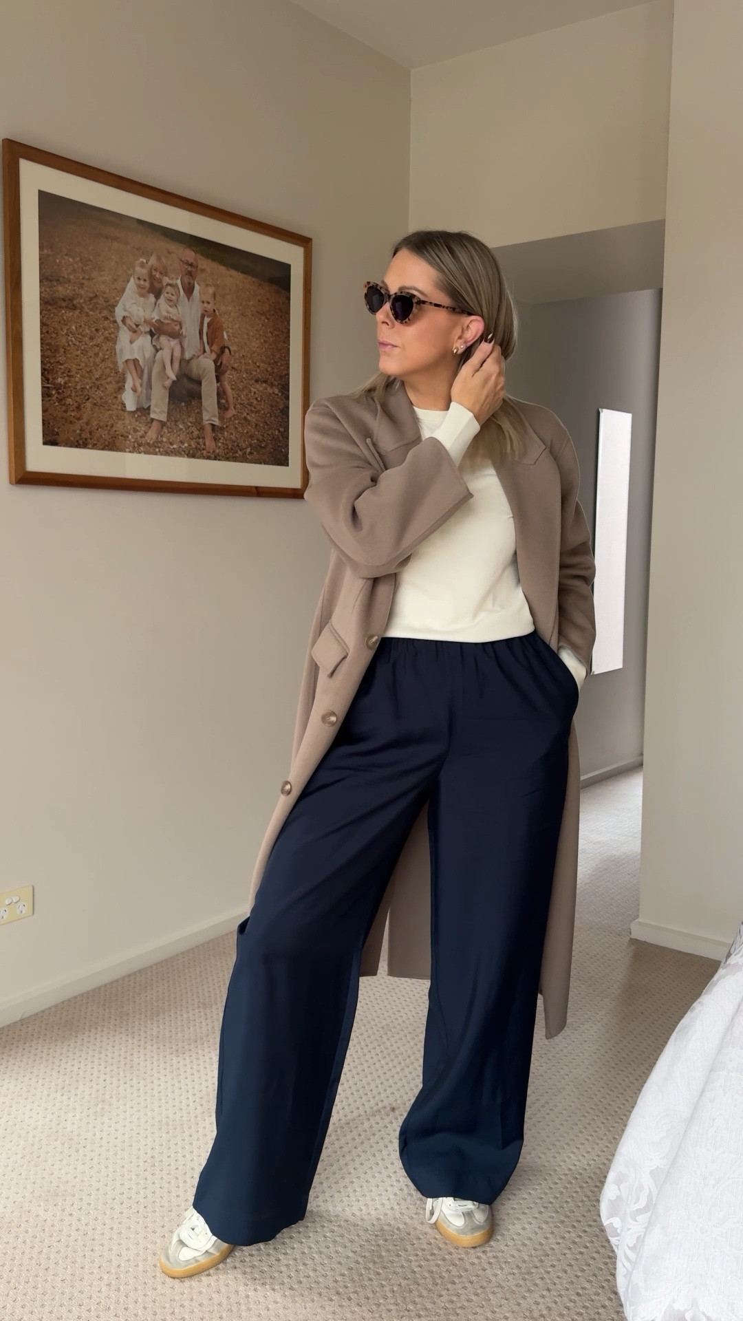 Styling my new Witchery navy pants. I’m wearing a size 10 here, a S/M in the coat, and a M in the knit.

#LTKaustralia #LTKstyletip #LTKworkwear