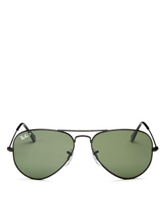 Unisex Polarized Brow Bar Aviator Sunglasses | Bloomingdale's (US)