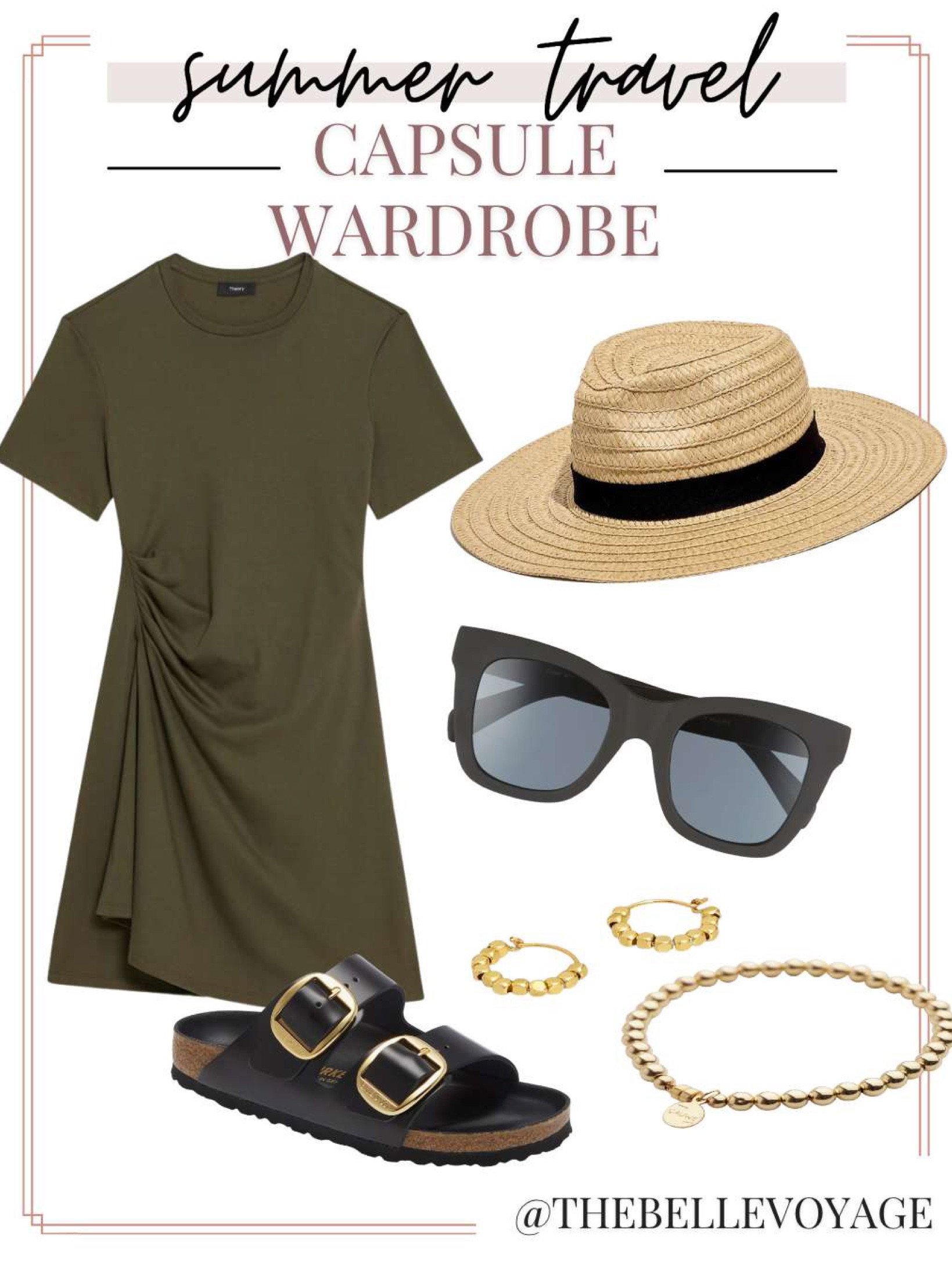 Summer vacation outfit | Travel outfit for summer | Summer packing list | What to wear on vacation 
T shirt dress

#LTKtravel #LTKstyletip #LTKSeasonal