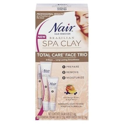 NAIR SPA CLAY TOTAL FACE CARE .69 OZ | Amazon (US)