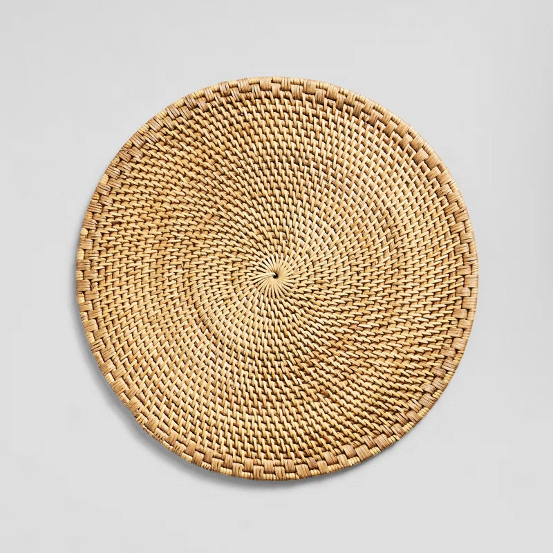 Zadia Jute/Rattan Charger Plate | Wayfair North America