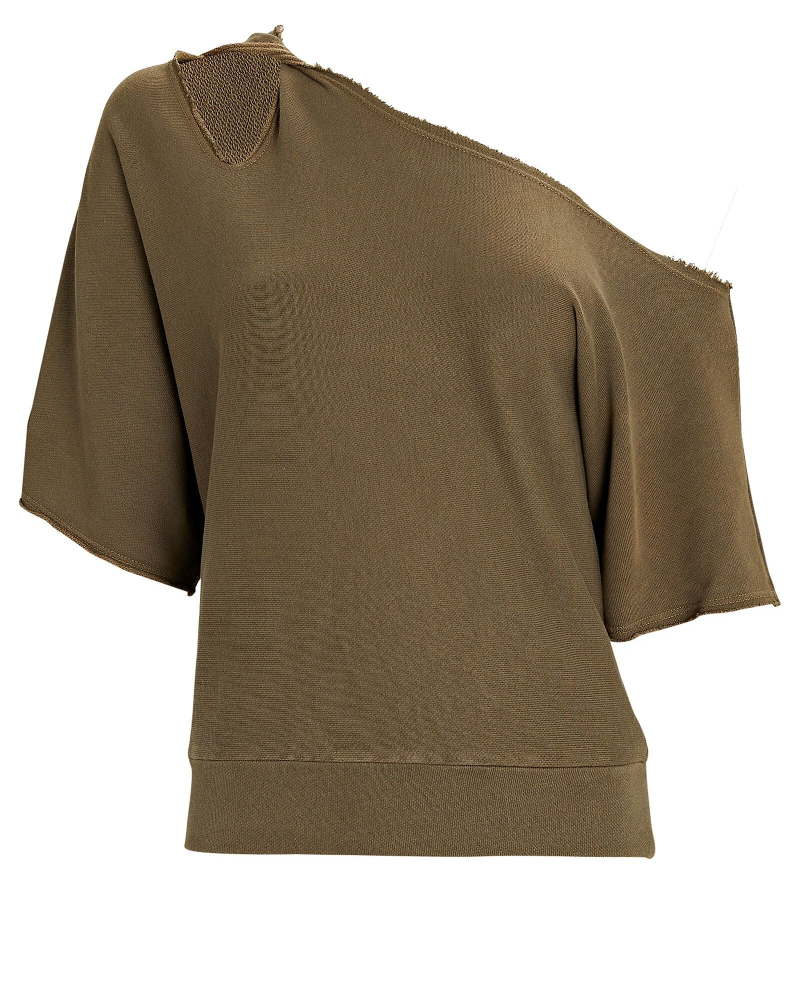 One-Shoulder Cut-Out Top | INTERMIX