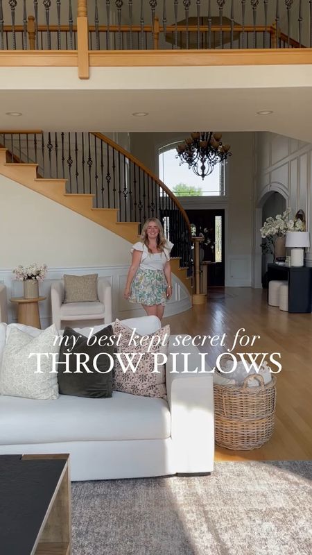 My favorite throw pillows and how I make them fluffy! The secret is in the insert! 

I am obsessed with throw pillows but instead of buying pillows I like to buy covers! That way I can easily change them out and store the extra ones. 

Throw pillow, living room, great room, throw pillow, living room inspo, home, summer outfit, skirt, summer style, vacation outfit, summer dress, skort, top, white top, outfit, summer refresh, home refresh, 

#LTKhome #LTKsalealert #LTKFind