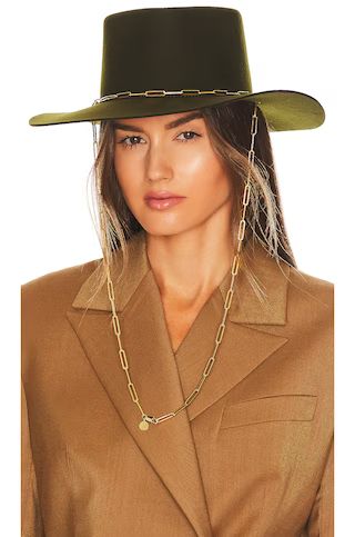 Van Palma Ulysse Hat in Green from Revolve.com | Revolve Clothing (Global)