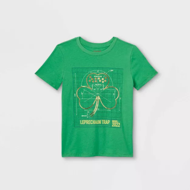 Boys' 'St. Patrick's Day' Short Sleeve Graphic T-Shirt - Cat & Jack™ | Target