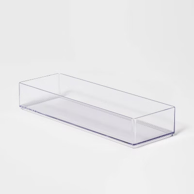 Plastic Organizer Tray Clear - Brightroom™ | Target
