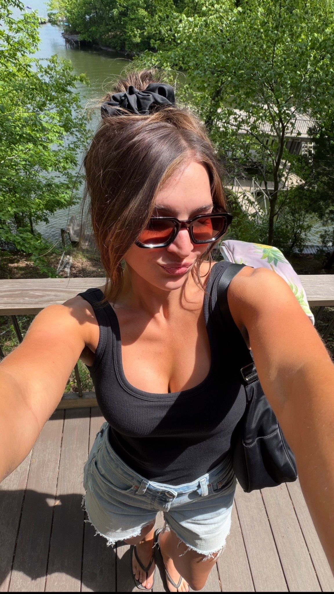 xs small top, 25 in shorts 

#LTKdayinmylife #LTKootd