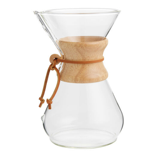 Chemex 8 Cup Glass Pour Over Coffee Maker by World Market | World Market