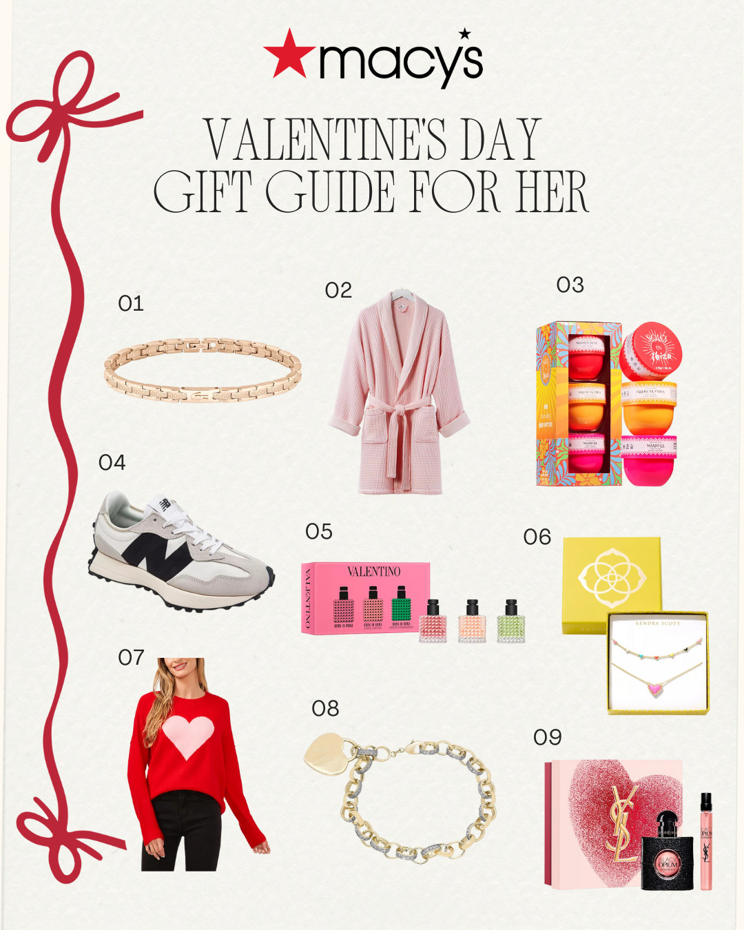 Classic, cozy, and a little luxe.
This @Macys Valentine’s edit is full of gifts she’ll actually love — pretty jewelry, soft layers, feel-good beauty, and timeless staples she can wear well beyond February 14. Easy wins at every price point 🤍 

 

#LTKselfcare #LTKHome #LTKValentine