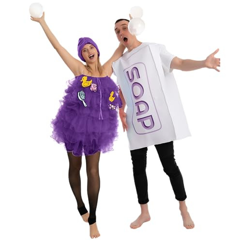 Spooktacular Creations Loofah and Soap Costume, Halloween Couples Costume for Adult for Halloween... | Amazon (US)