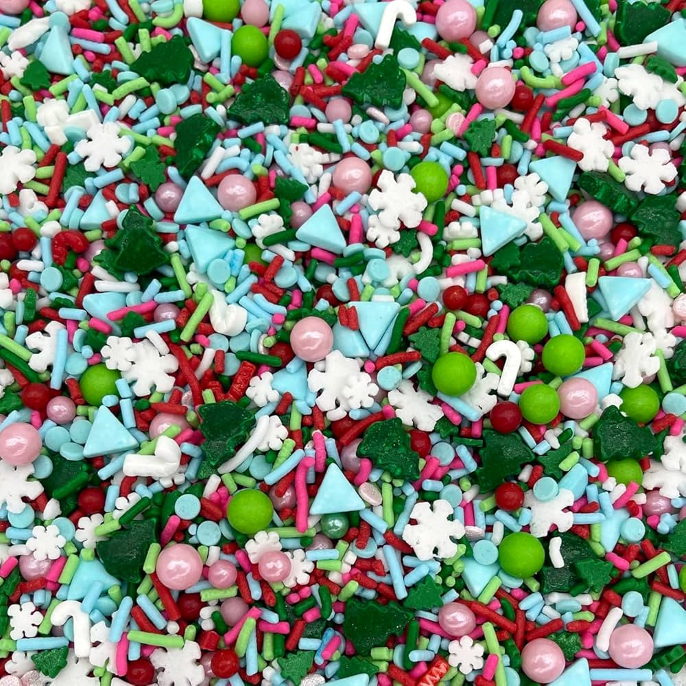Manvscakes | 4 oz Vintage Christmas sprinkles | Cake sprinkle | Cookie sprinkles | Baking | Holid... | Amazon (US)
