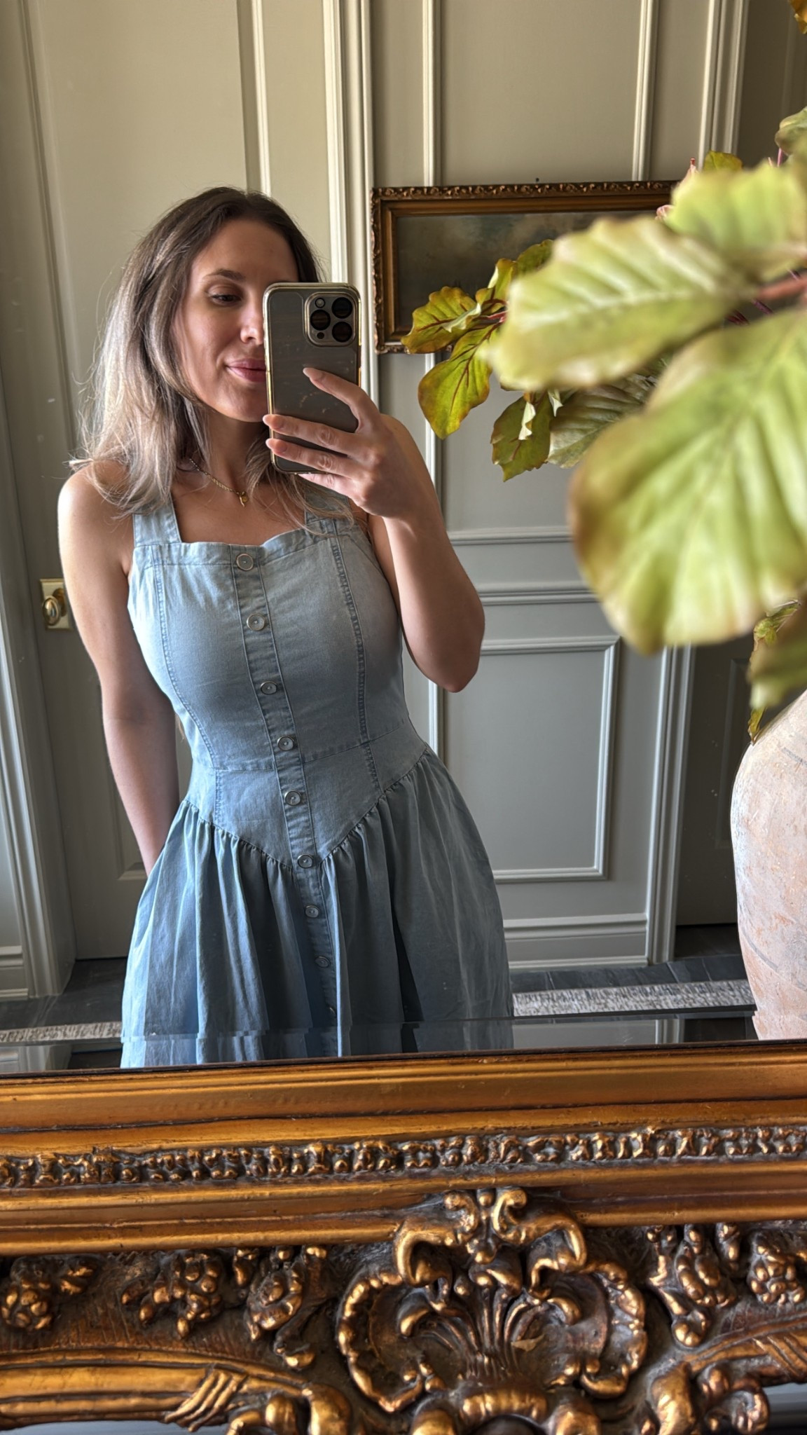 The most flattering denim dress 🤍

#LTKdresses #LTKsummer #LTKspring