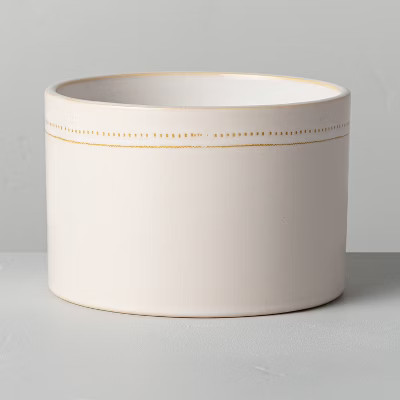 20oz Large 4-Wick Honey Bergamot Ceramic Candle - Hearth & Hand™ with Magnolia | Target