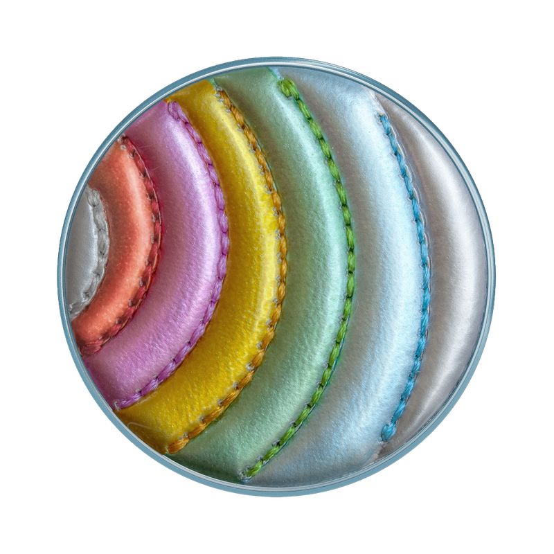 Stitched Grand Rainbow of Funk PopGrip | PopSockets® Official | Popsockets