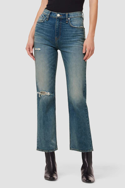 Remi High-Rise Straight Ankle Jean | Hudson Jeans