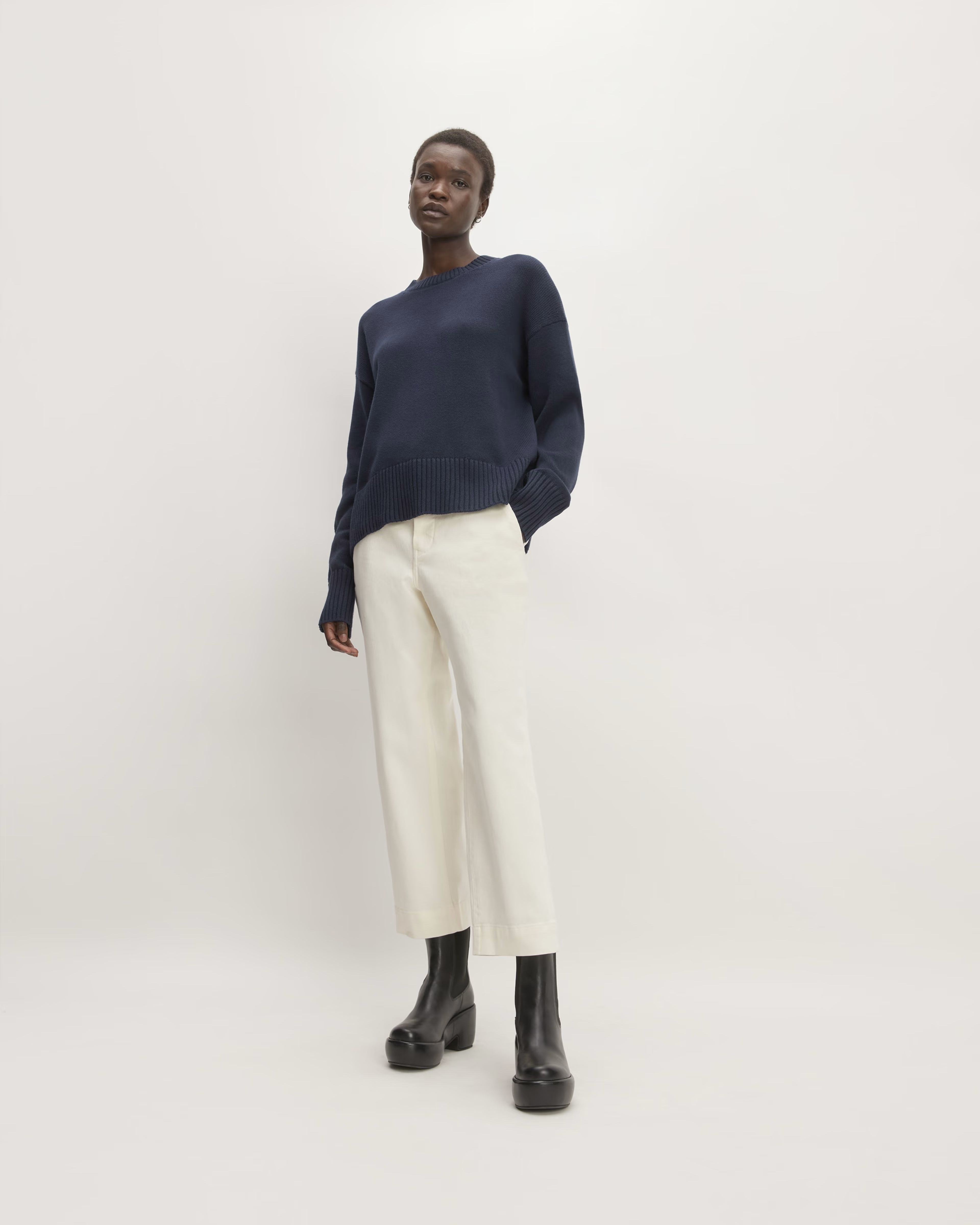 The Organic Cotton Crew Sweater$984.6 (107 Reviews)4.6 out of 5 stars. 107 reviews | Everlane