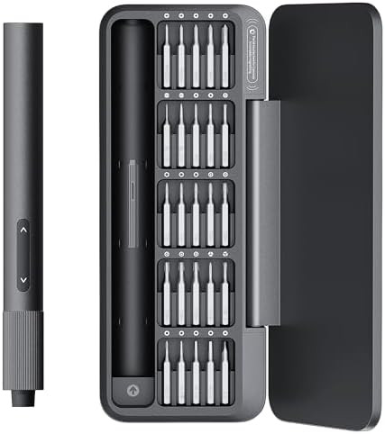 HOTO 25-in-1 Mini Electric Screwdriver, 3.7V Precision Screwdriver Set, USB-C Rechargeable, Compa... | Amazon (US)