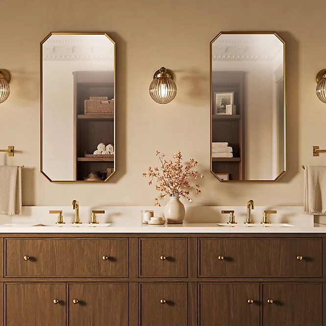 Claude by Studio McGee Rectangular Framed Mirror | K-39311 | KOHLER | Kohler