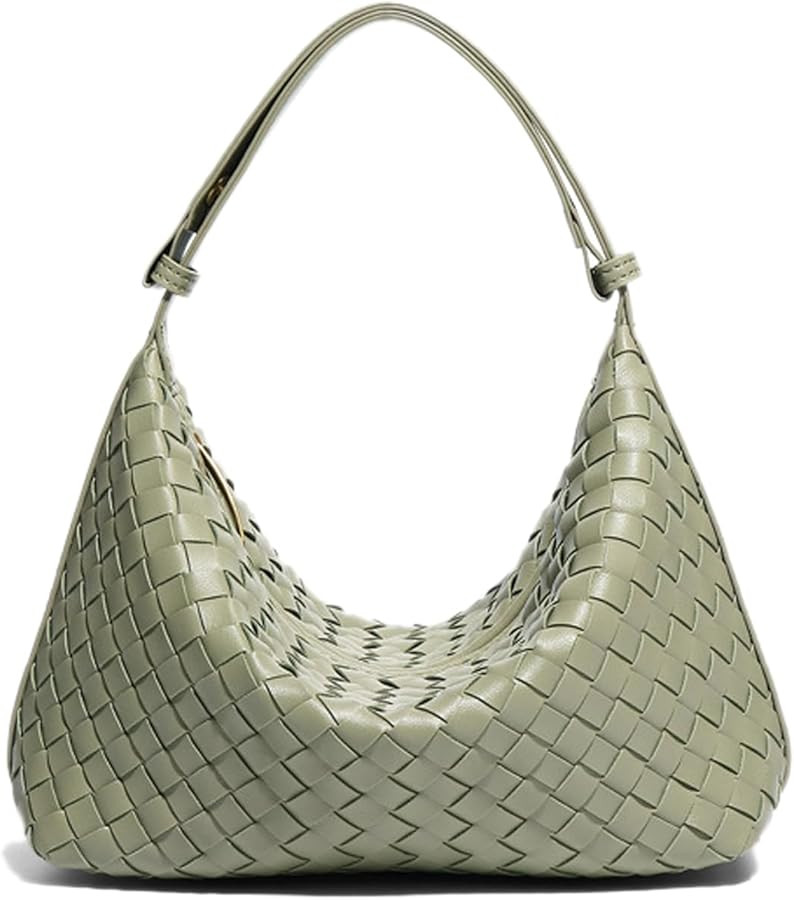 Womens Purses and Handbags Vegan Leather Woven Tote Bag for Women 2024 Designer | Amazon (US)