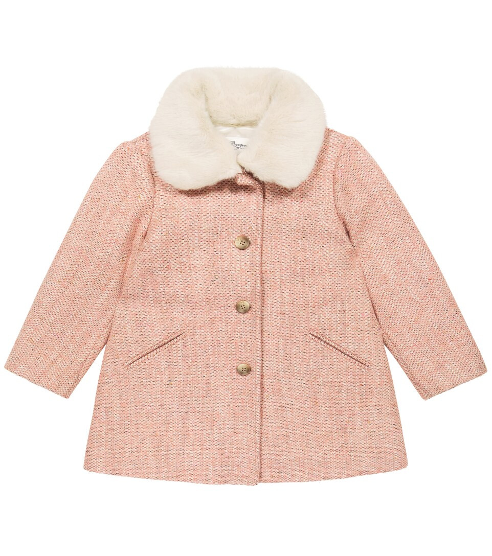 Temaggie faux fur-trimmed coat | Mytheresa (US/CA)