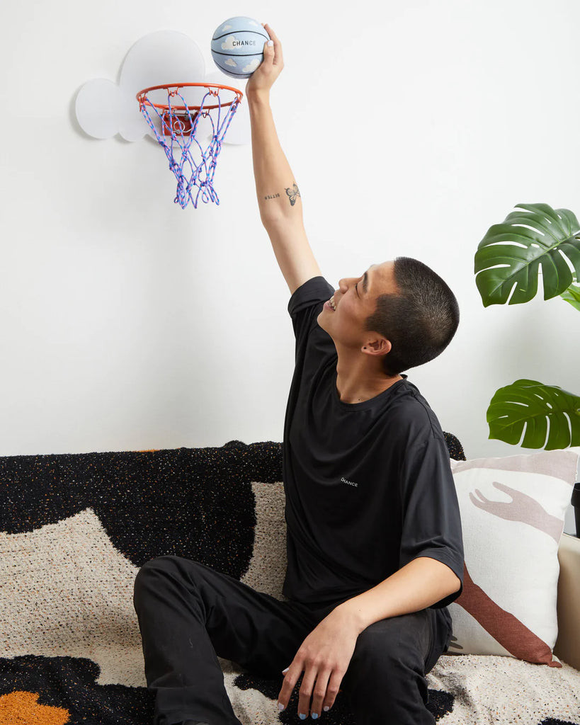 Cloud Mini Basketball Hoop by Chance | Mochi Kids
