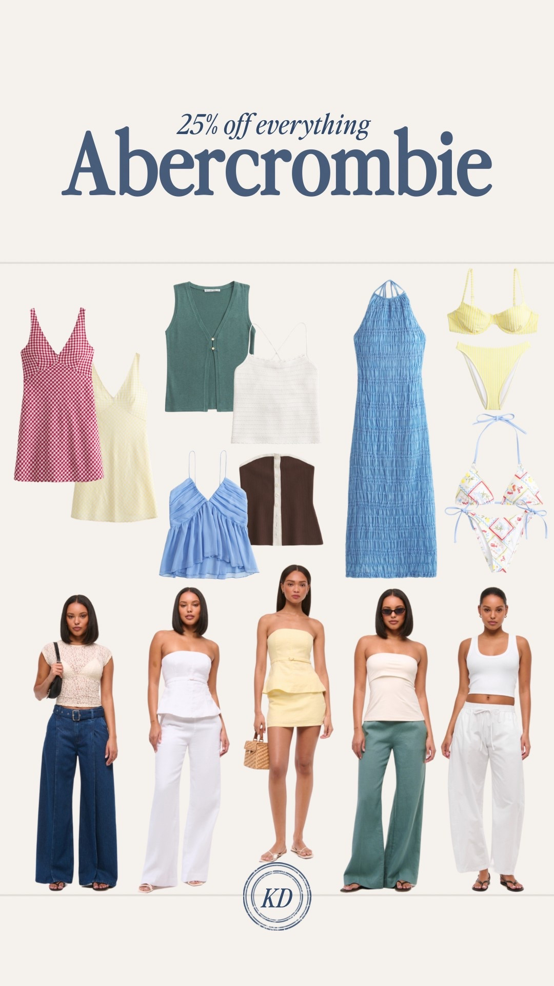 25% off everything Abercrombie! 

Spring outfits, vacation outfit, resort wear, spring dresses, linen set

#LTKSaleAlert #LTKFindsUnder100 #LTKSeasonal