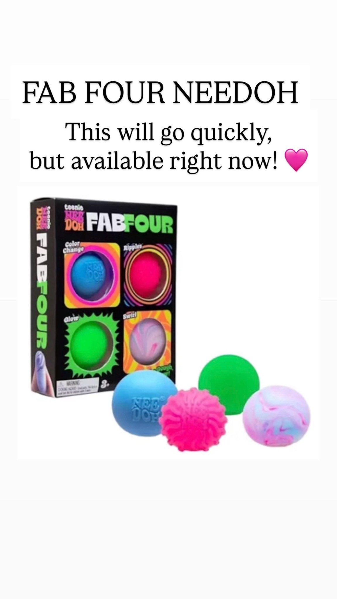 FAB FOUR NEEDOH

#LTKKids