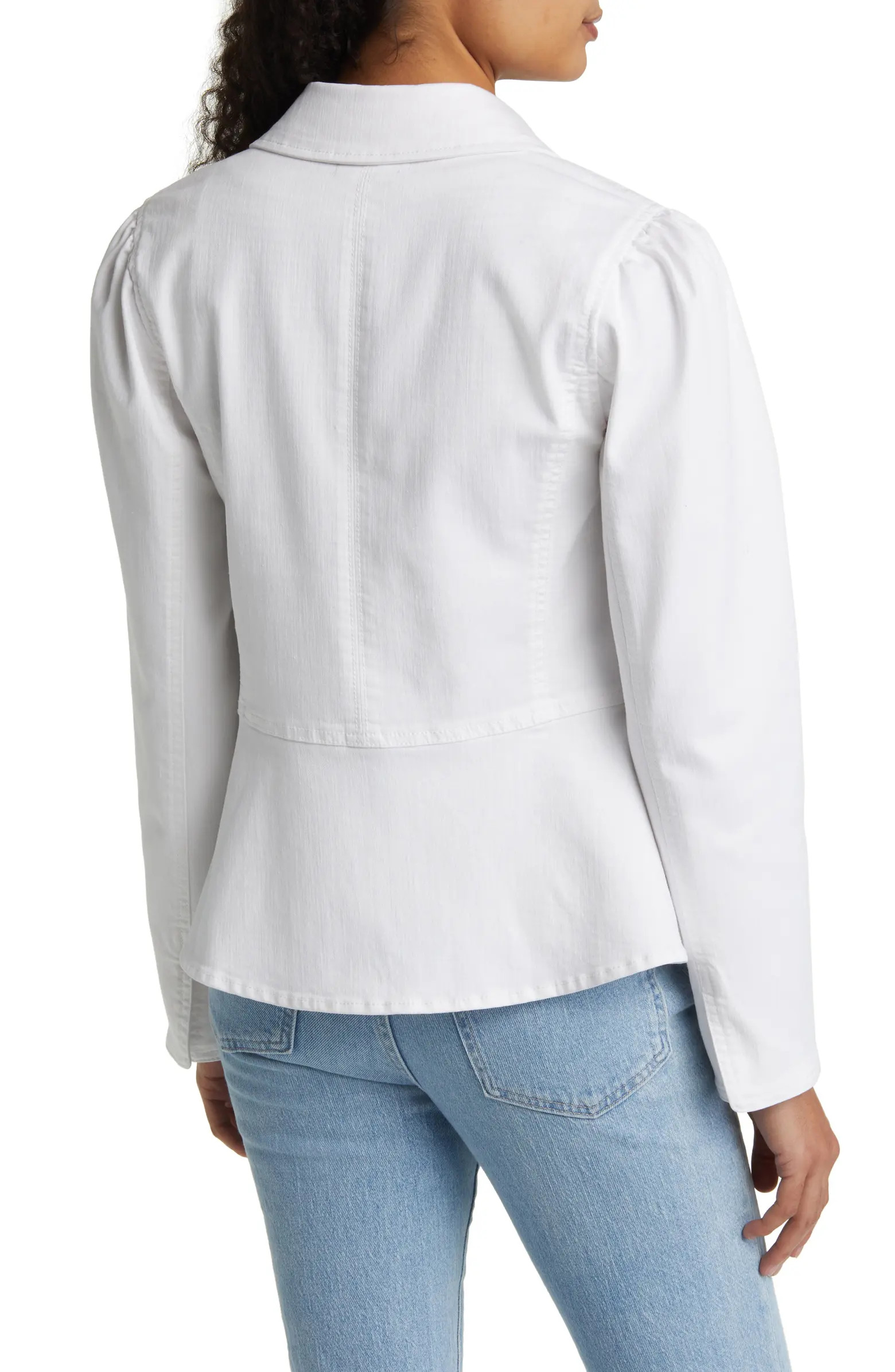 Peplum Denim Jacket | Nordstrom