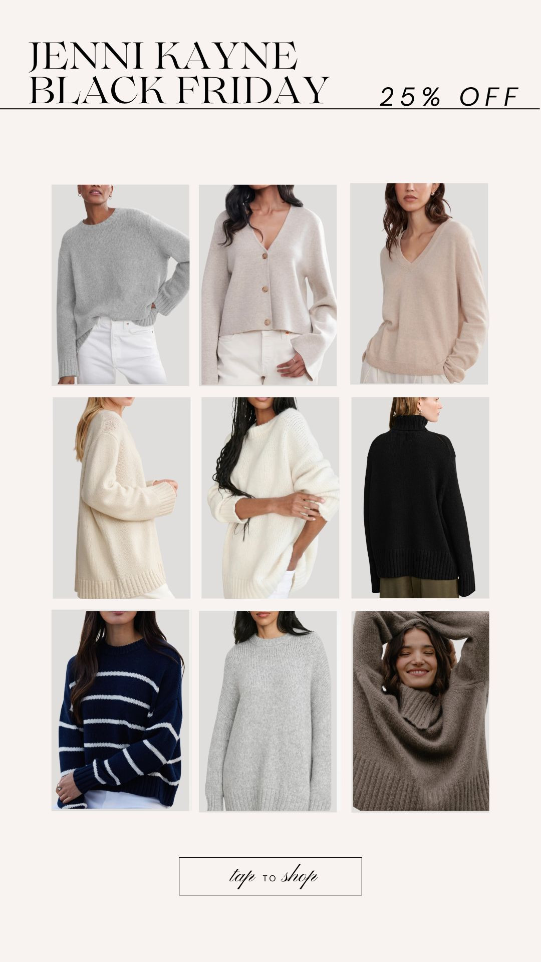 Rounded up some of my favorite jenni kayne sweaters for the black friday sale! 

 

#LTKCyberWeek #LTKSaleAlert #LTKStyleTip