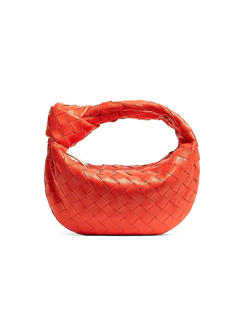 Bottega Veneta Mini Jodie Leather Hobo Bag | Saks Fifth Avenue