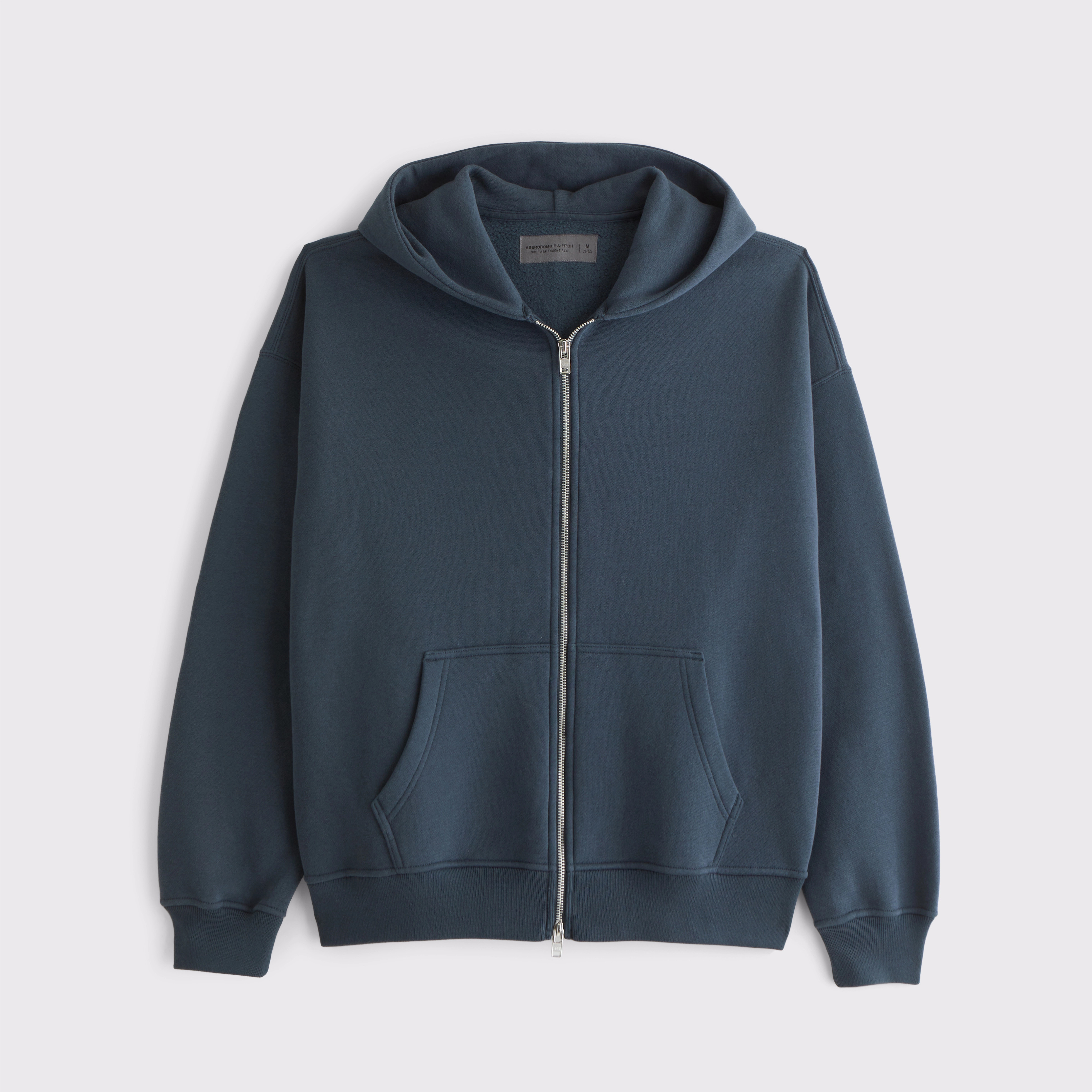 Essential Full-Zip Hoodie | Abercrombie & Fitch (US)