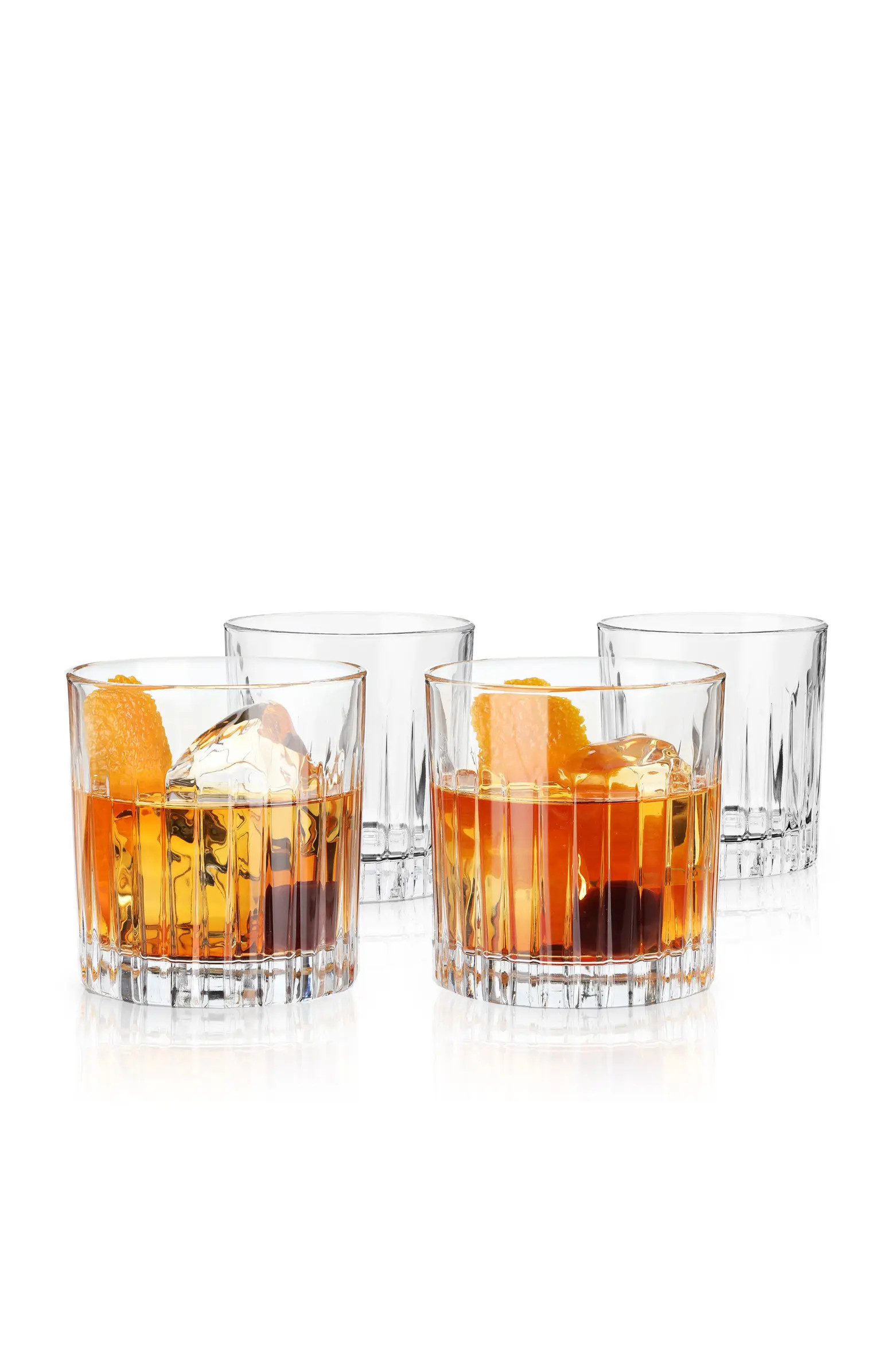 Reserve Milo Crystal Rocks Glasses Set of 4 | Nordstrom
