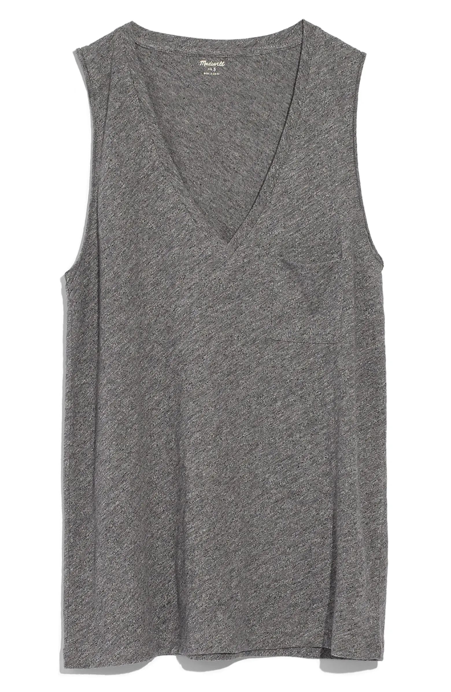 Whisper Cotton V-Neck Tank | Nordstrom