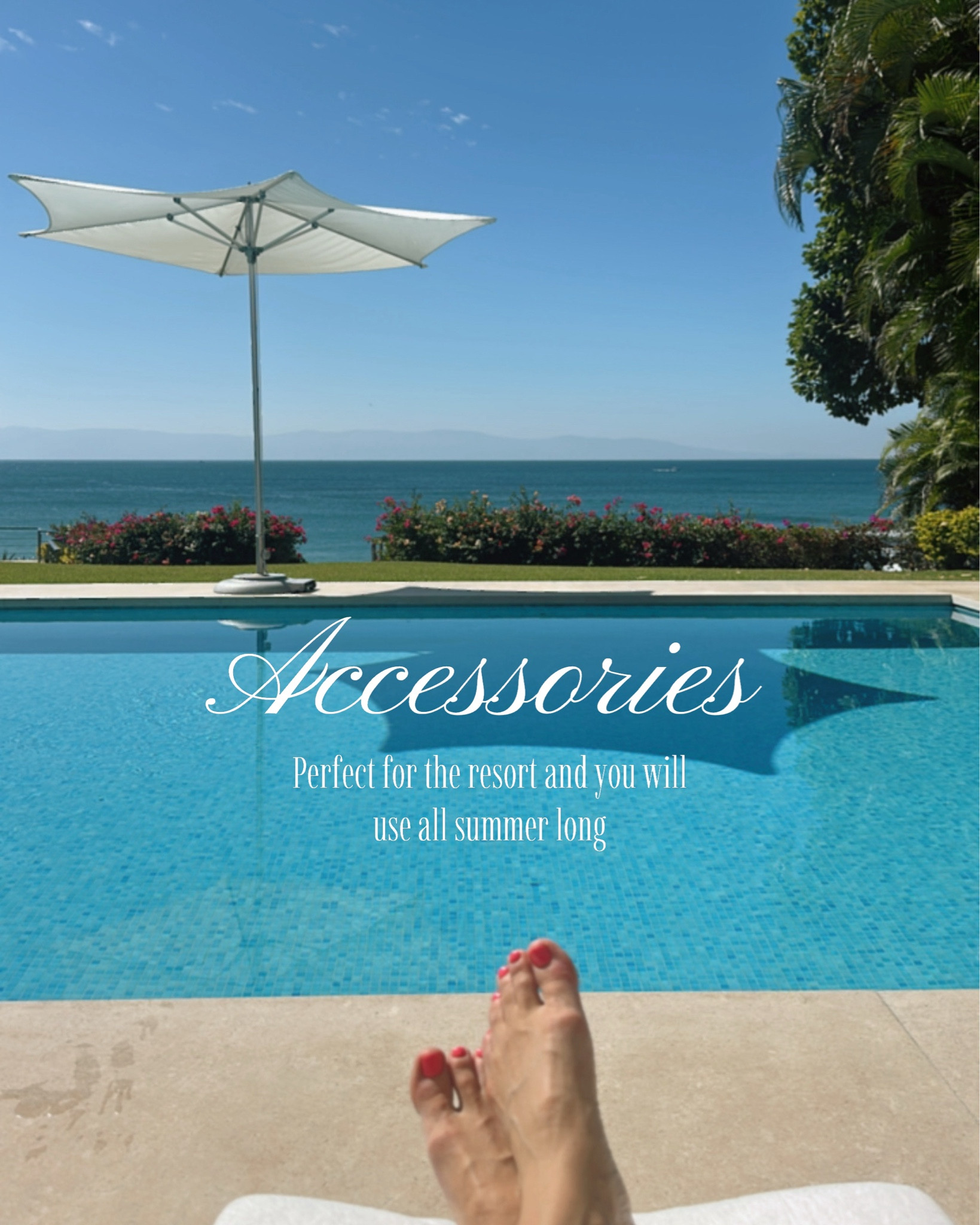 My vacation accessories. All of these will wear well into summer. Sandals, resort jewelry, packable hat, straw purse 

#LTKTravel