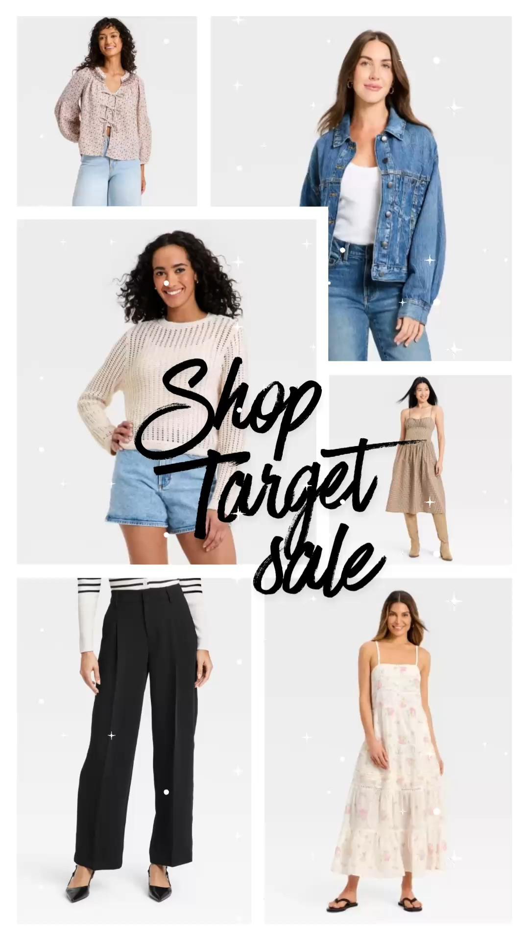 Shop Target’s Spring Sale! 

• Up to 40% off women’s clothing, kitchen items, Easter, & skincare
• Up to 50% off toys
• Up to 60% off outdoor furniture and garden accessories
• 50% off 1 year of circle 360

And more!

Linking women’s clothing sale favorites here!

Key words: women’s clothing, women’s fashion, skirts, dresses, shorts, denim, jean jacket, sweater, spring, spring clothing, spring style, everyday style, casual style, sale, deal

#LTKMidsize #LTKPlusSize #LTKSaleAlert