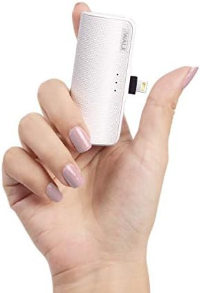 iWALK Mini Portable Charger for iPhone with Built in Cable[Upgraded], 3350mAh Ultra-Compact Power... | Amazon (US)
