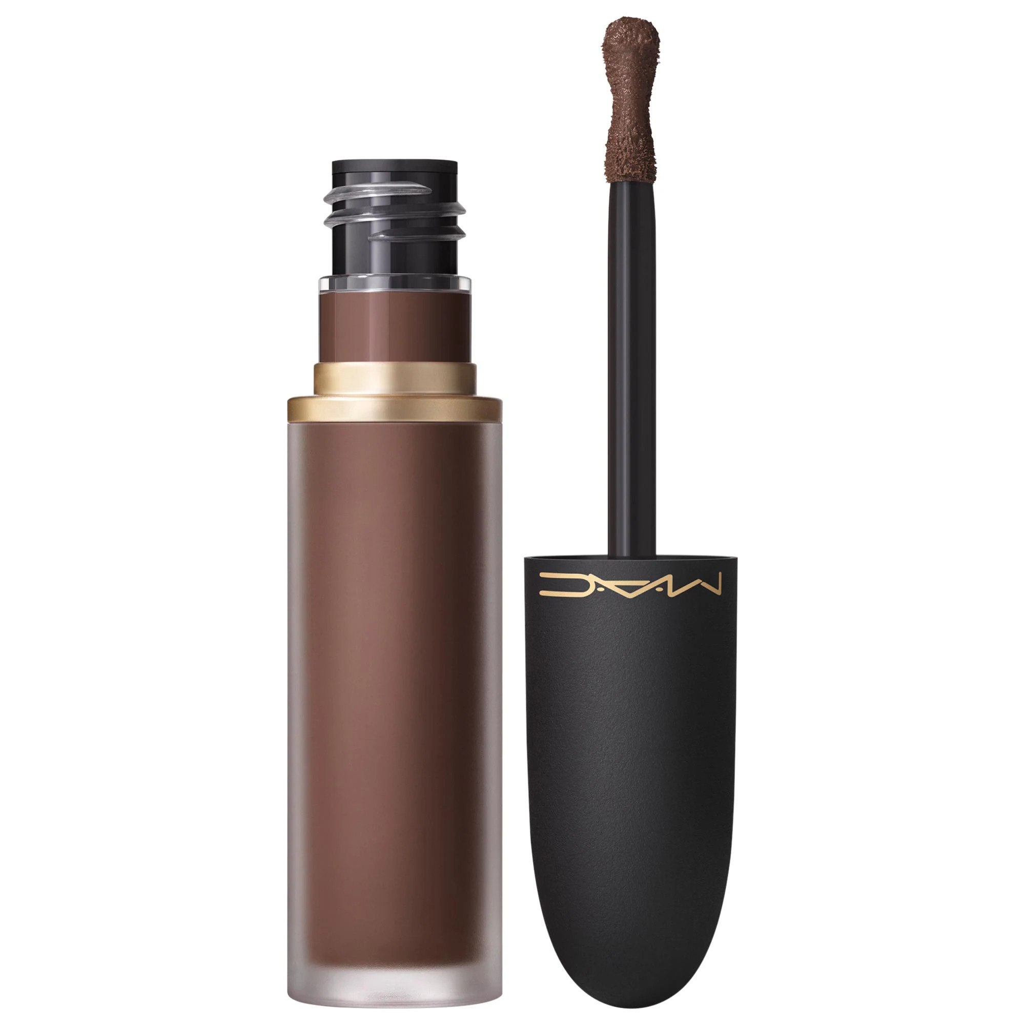 MAC Cosmetics Powder Kiss Lip & Cheek Matte Liquid Mousse Buffiest 0.17 oz/5 mL | Sephora (US)