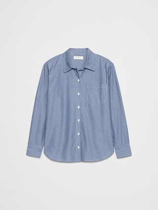 Classic Linen-Blend Shirt | Banana Republic Factory