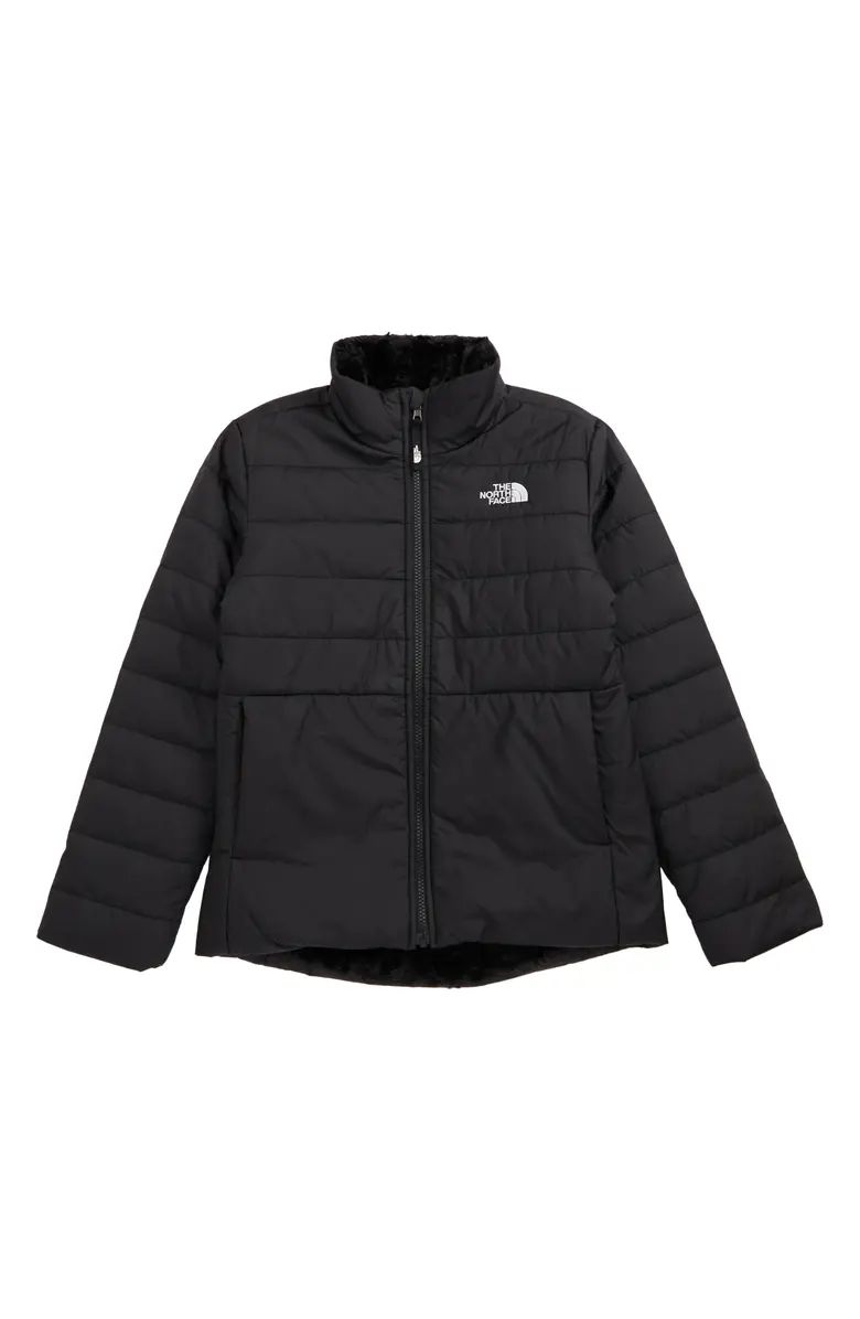 Kids' Mossbud Swirl Reversible Water Repellent Jacket | Nordstrom