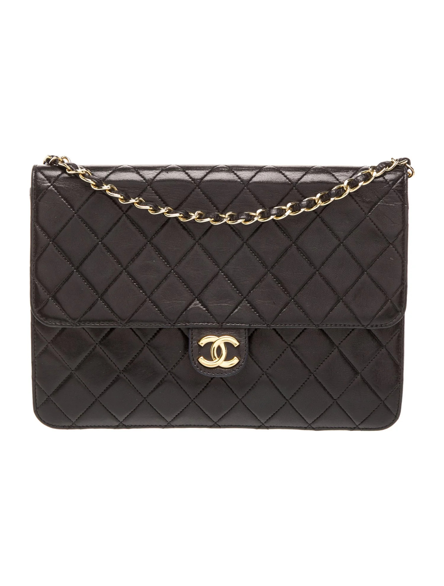 Quilted Single Flap Bag | The RealReal