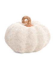8.5in Resin Burlap Look Pumpkin | Fall Decor | T.J.Maxx | TJ Maxx