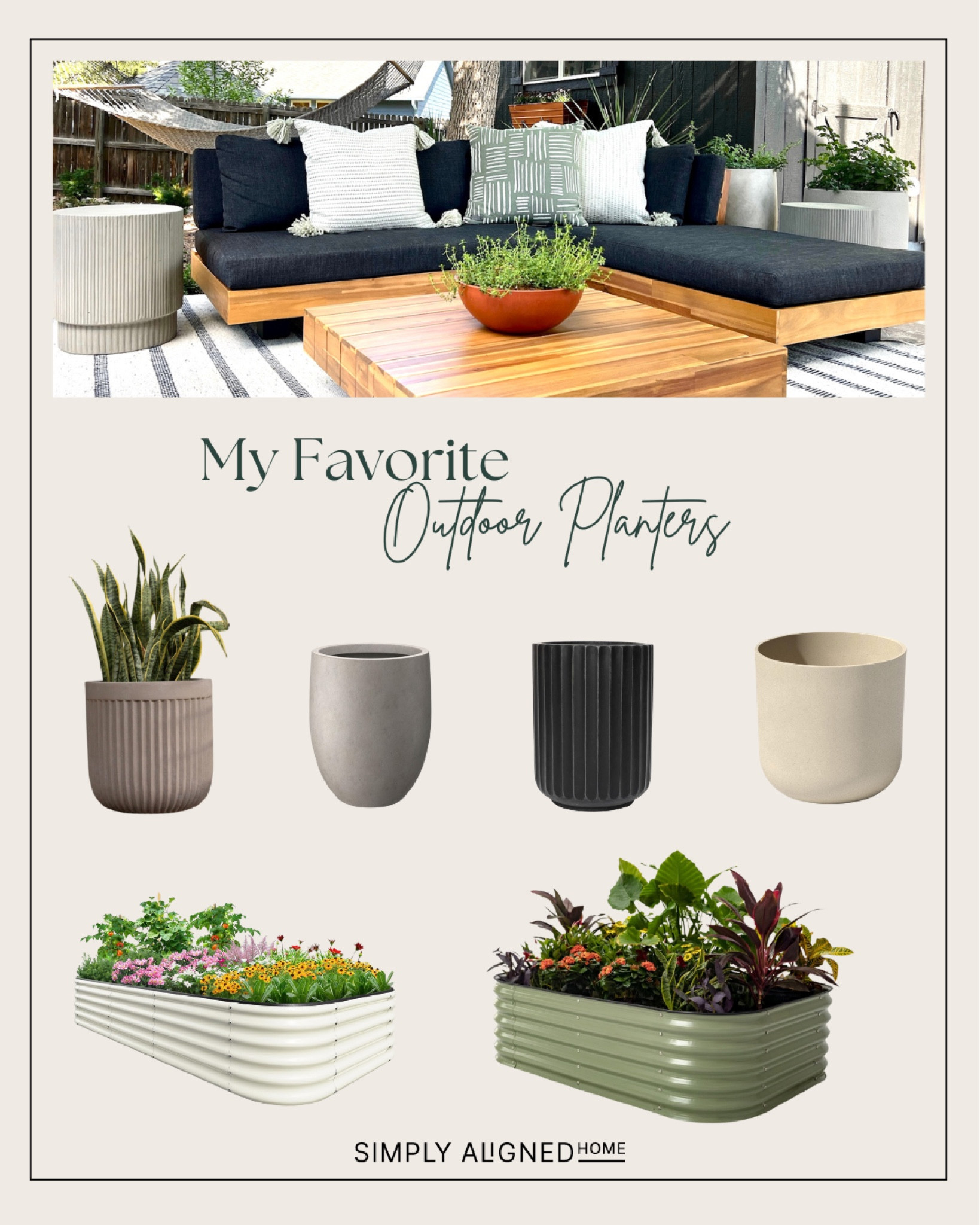 Here are some of my favorite outdoor planters! 

#LTKSeasonal