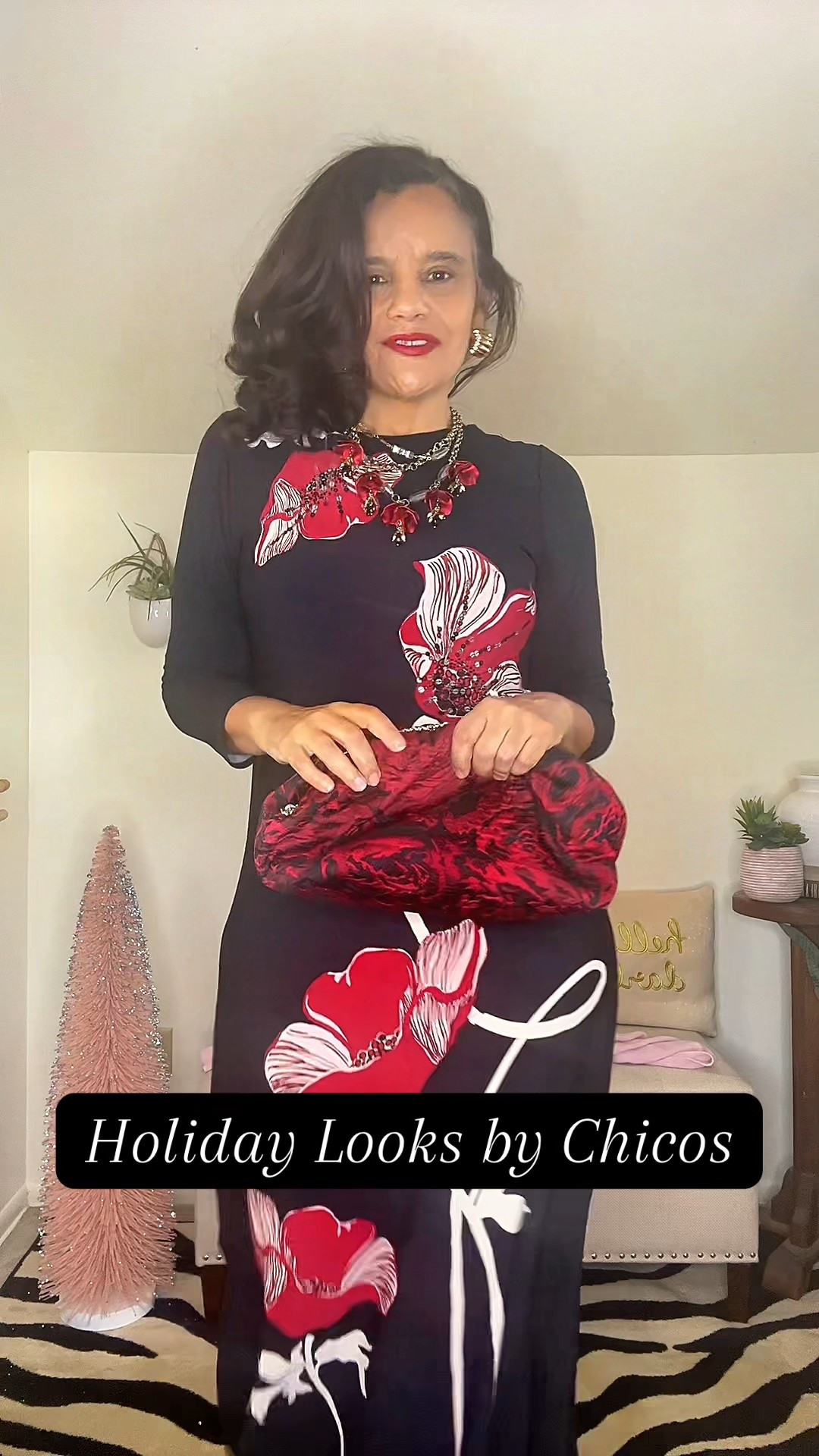 Feeling quite festive in these Holiday Looks from the office to a dinner party and the great news they are 50% off #holidaylooks #lovechicos #over50style 

#LTKOver40 #LTKSaleAlert #LTKMidsize