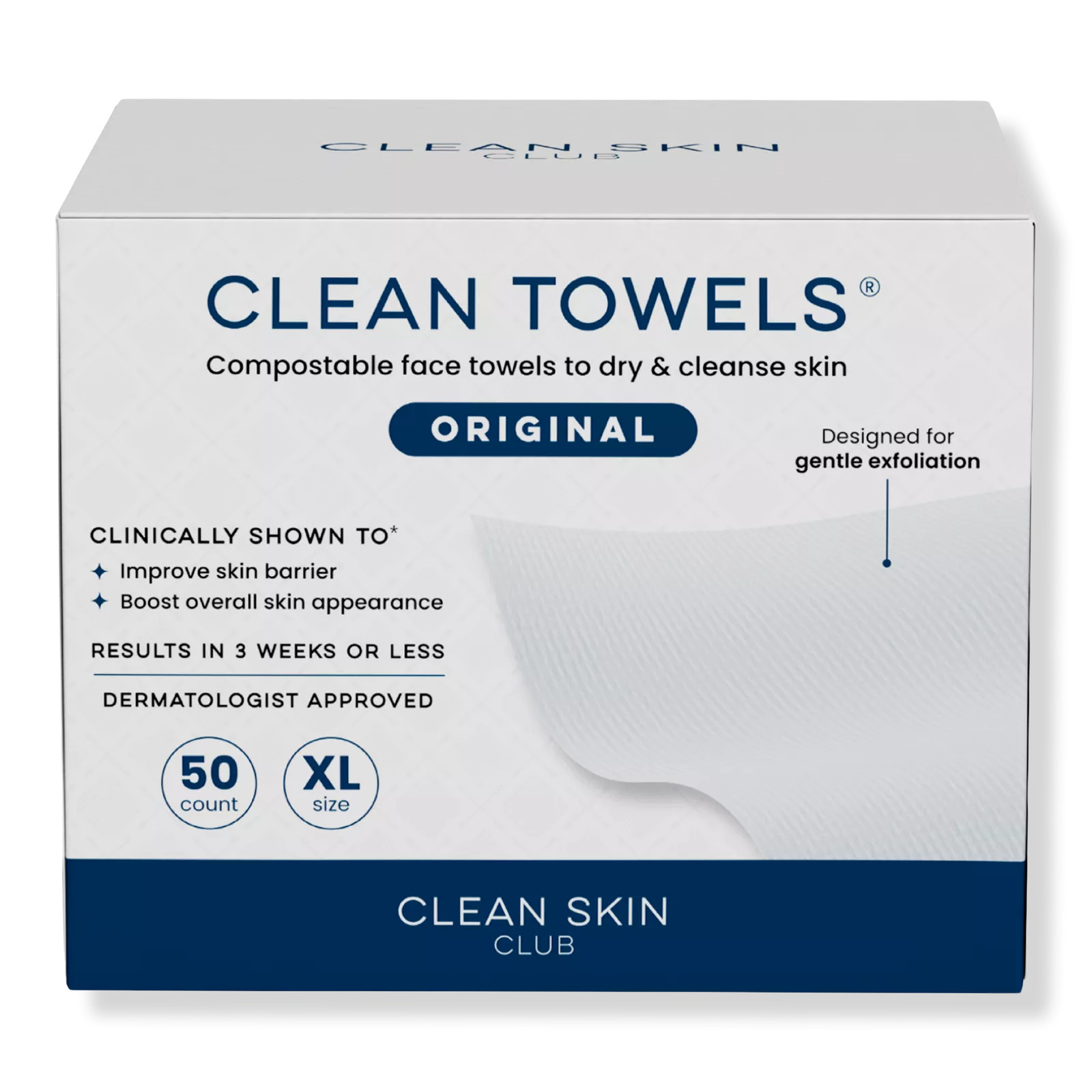 Clean Towels Original Disposable Face Towels | Ulta