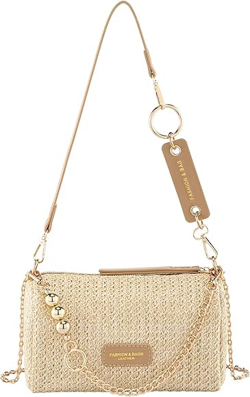 Ayliss Women Straw Handbag Woven Tote Shoulder Bag Handmade Crossbody Purse Handbag Clutch Weavin... | Amazon (US)