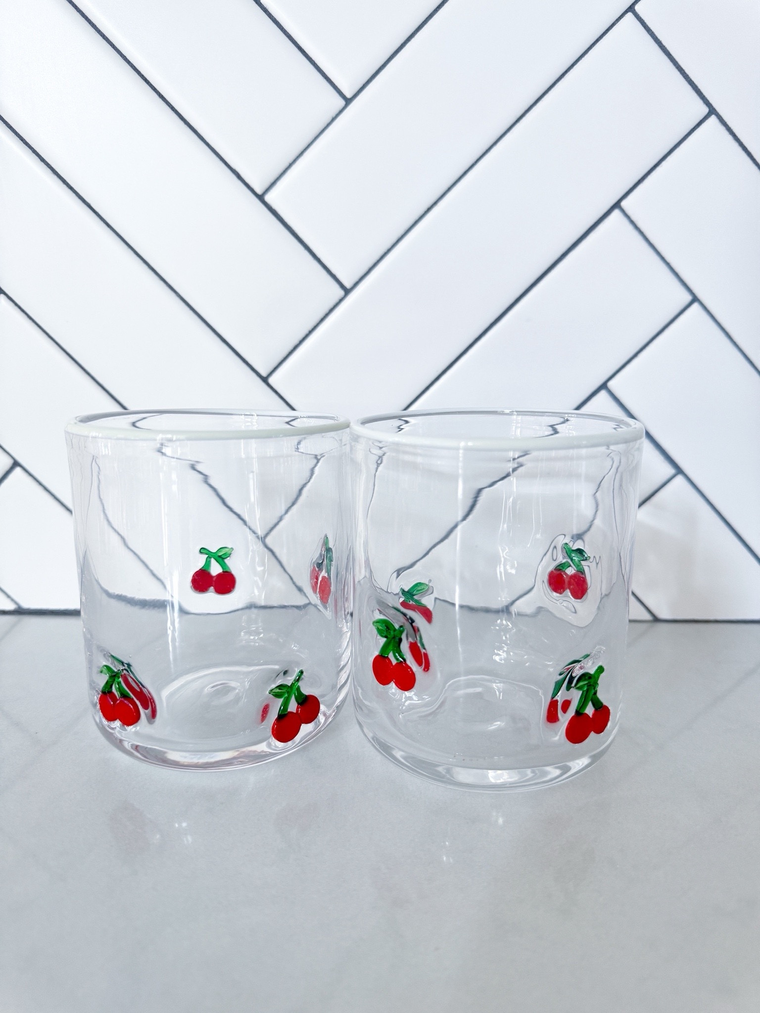 These are hands down my favorite style of glasses for iced coffee. I love the cherries for Valentine’s Day & summer 

Cherry Icon Glasses - Icon Glasses - Anthropologie - Cherries - Drinking Glasses - Emile Kiser Glasses 

#LTKParties #LTKHome #LTKFamily