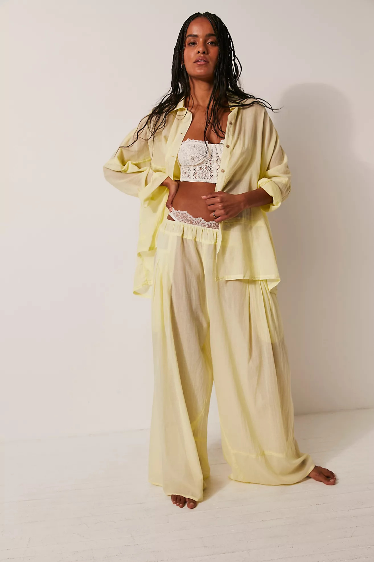 Heat of The Night Lounge Shirt | Free People (Global - UK&FR Excluded)