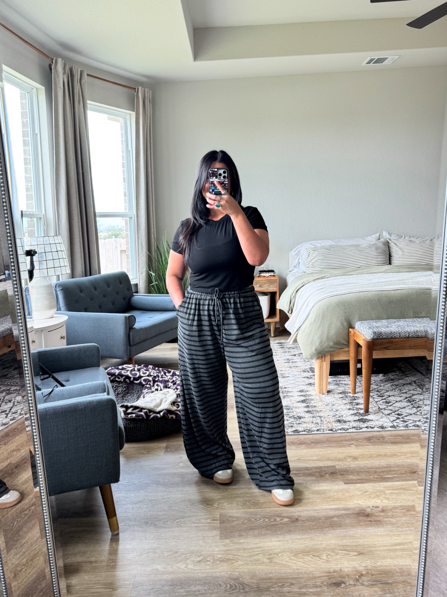 Comfy Amazon outfit! I’m 5’1” size 12, wearing a L in all.

#LTKPetite #LTKMidsize #LTKOver40