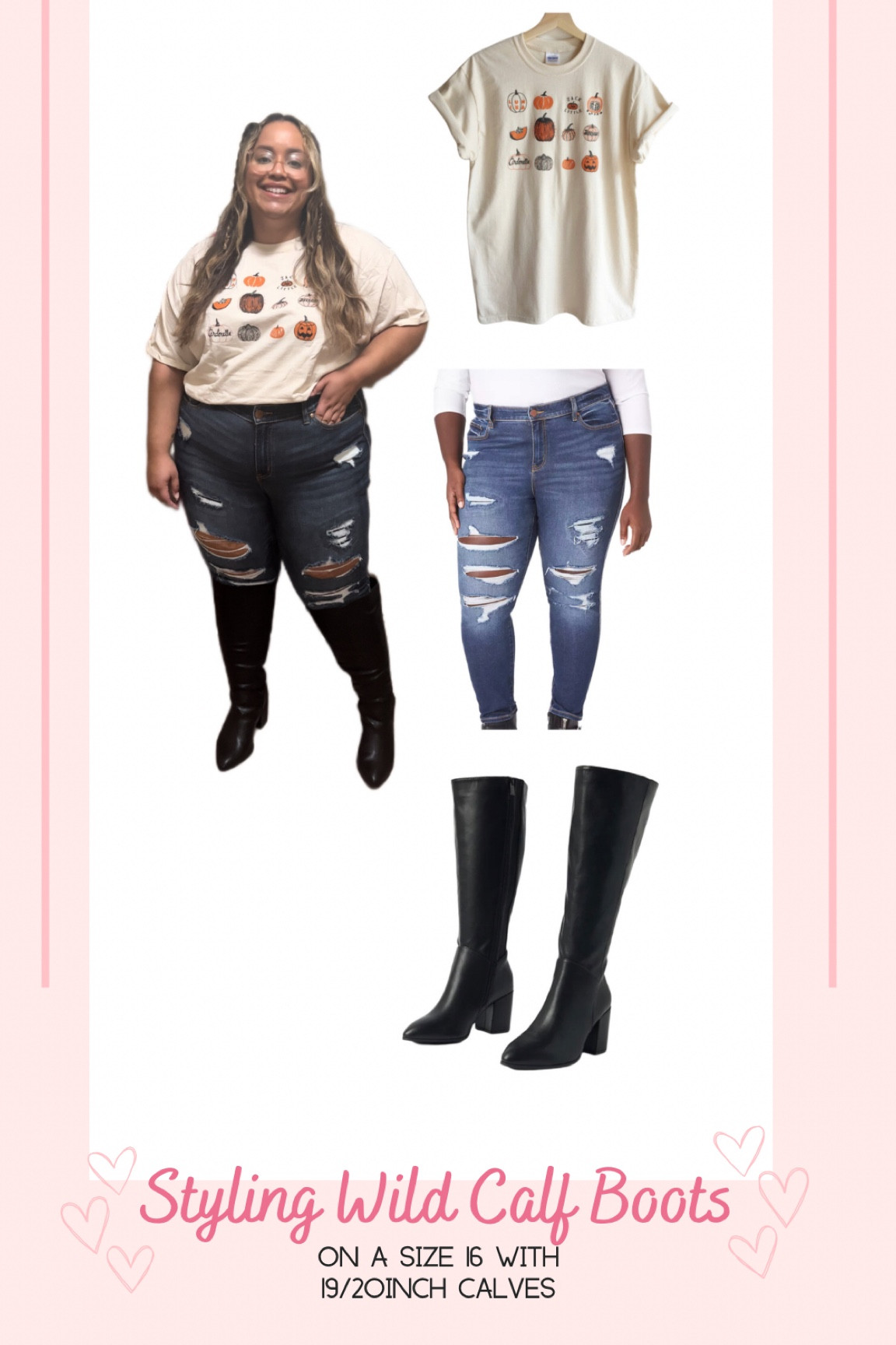 Styling Wild Calf boots! Plus size fall outfits on a size 16! 
Top- XXL
Jeans- 16 
Boots- 8.5 (linked in my bio) 

#LTKstyletip #LTKSeasonal #LTKcurves
